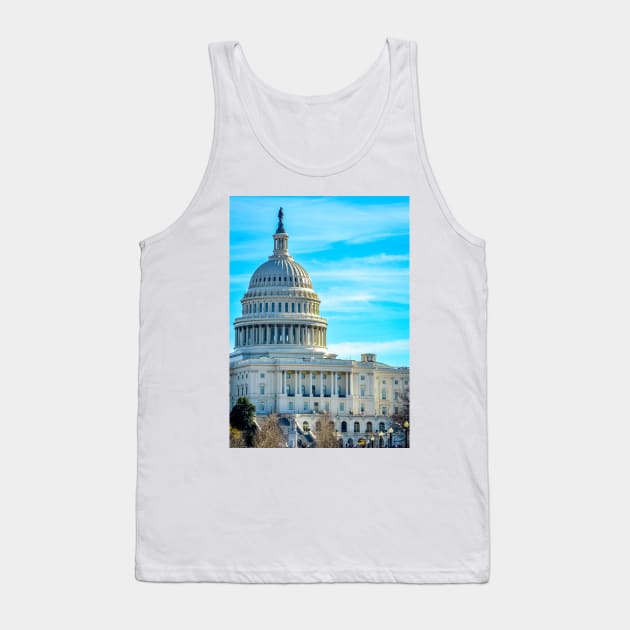 U.S. Capitol Tank Top by cbernstein